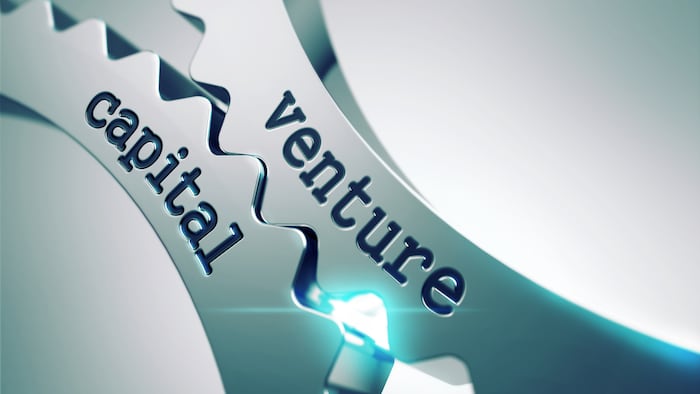 Venture Capital Concept on the Mechanism of Metal Gears.
