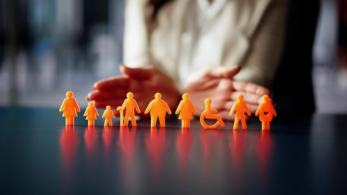 Diversity And Inclusion At Workplace. Inclusive Hiring And Insurance